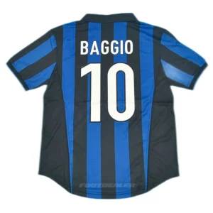 Camiseta Inter Milan Local 1998 1999 Baggio