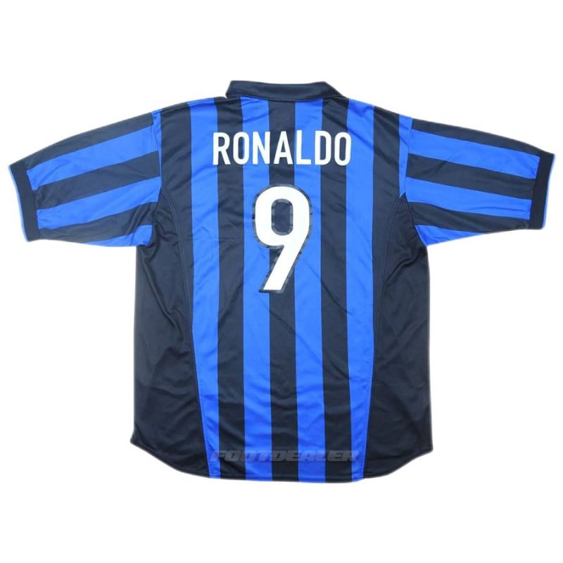 Maillot Inter Milan Domicile 1998 1999 Ronaldo