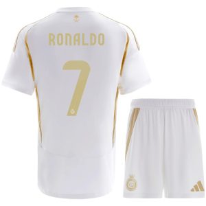 Maillot Kit Enfant AL Nassr Ronaldo Third 2024 2025 (1)