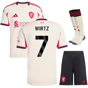 Maillot Kit Enfant Liverpool Exterieur 2025 2026 Wirtz