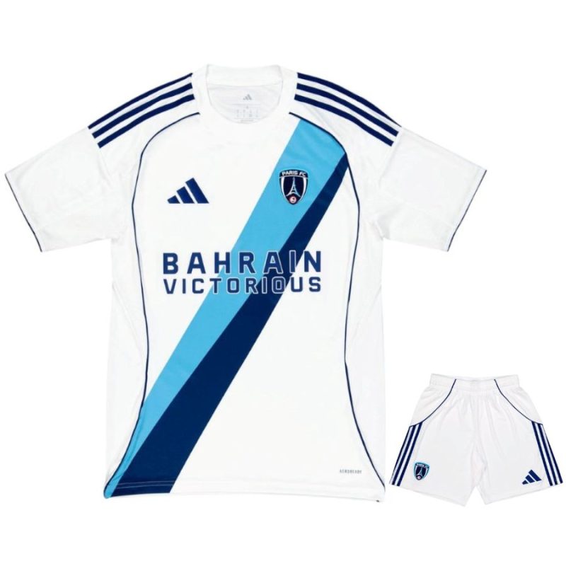 Maillot Kit Enfant Paris FC Exterieur 2025 2026 (1)