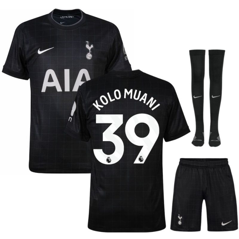 Maillot Kit Enfant Tottenham Exterieur 2025 2026 Kolo Muani