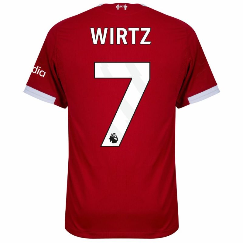 Maillot Liverpool Domicile 2025 2026 Wirtz (3) Maillot Liverpool Domicile 2025 2026 Wirtz (3)