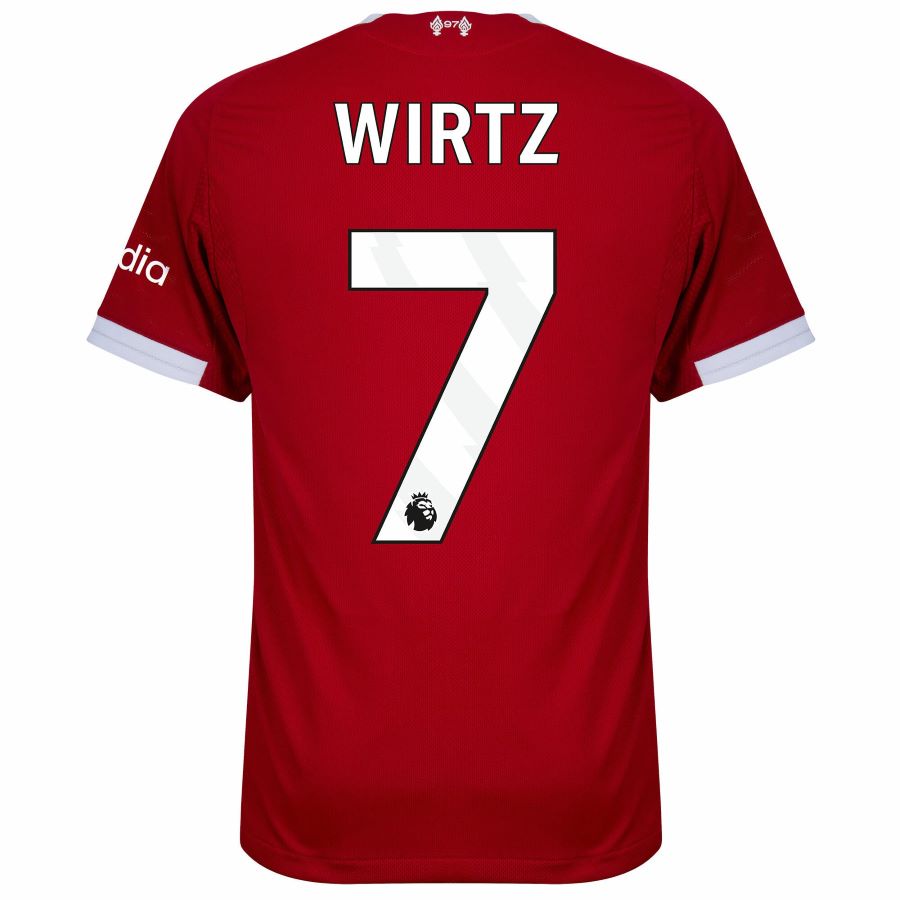 Maillot Liverpool Domicile 2025 2026 Wirtz (3) Maillot Liverpool Domicile 2025 2026 Wirtz (3)