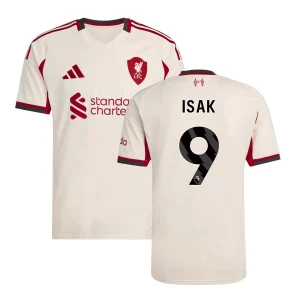 Maillot Liverpool Exterieur 2025 2026 Isack (1)
