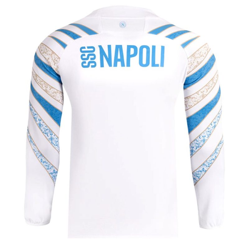 Maillot Naples Pre-Match 2025 2026 Manches longues (4) Maillot Naples Pre-Match 2025 2026 Manches longues (4)