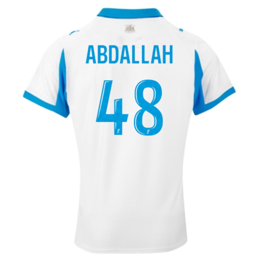 Maillot OM Domicile 2025 2026 ABDALLAH (2) Maillot OM Domicile 2025 2026 ABDALLAH (2)
