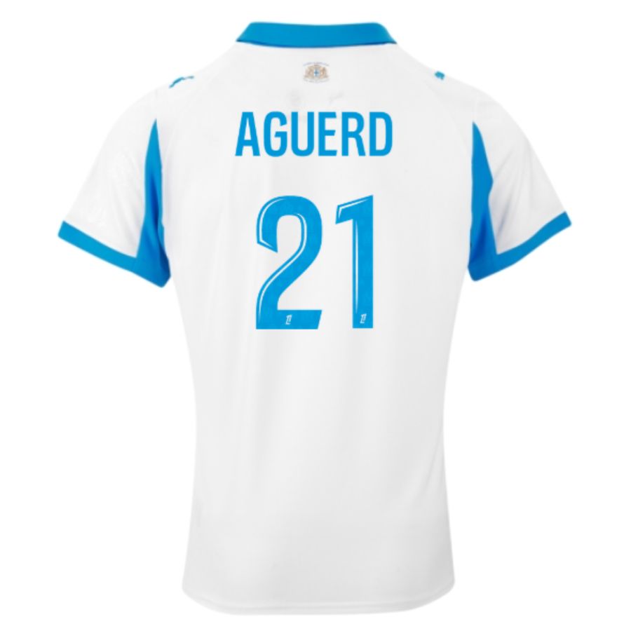 Maillot OM Domicile 2025 2026 Aguerd (2)