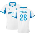 Maillot OM Domicile 2025 2026 Pavard (1)