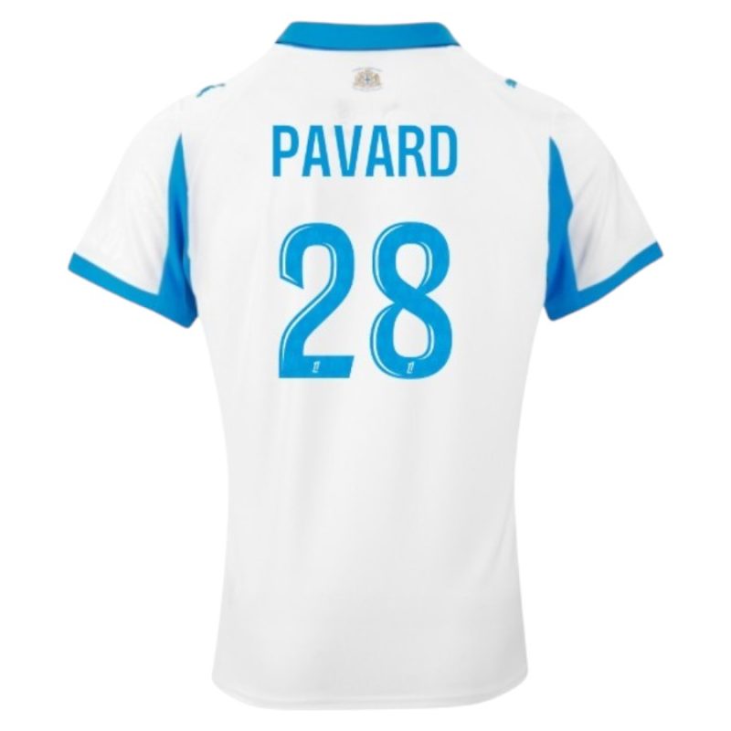 Maillot OM Domicile 2025 2026 Pavard (2) Maillot OM Domicile 2025 2026 Pavard (2)