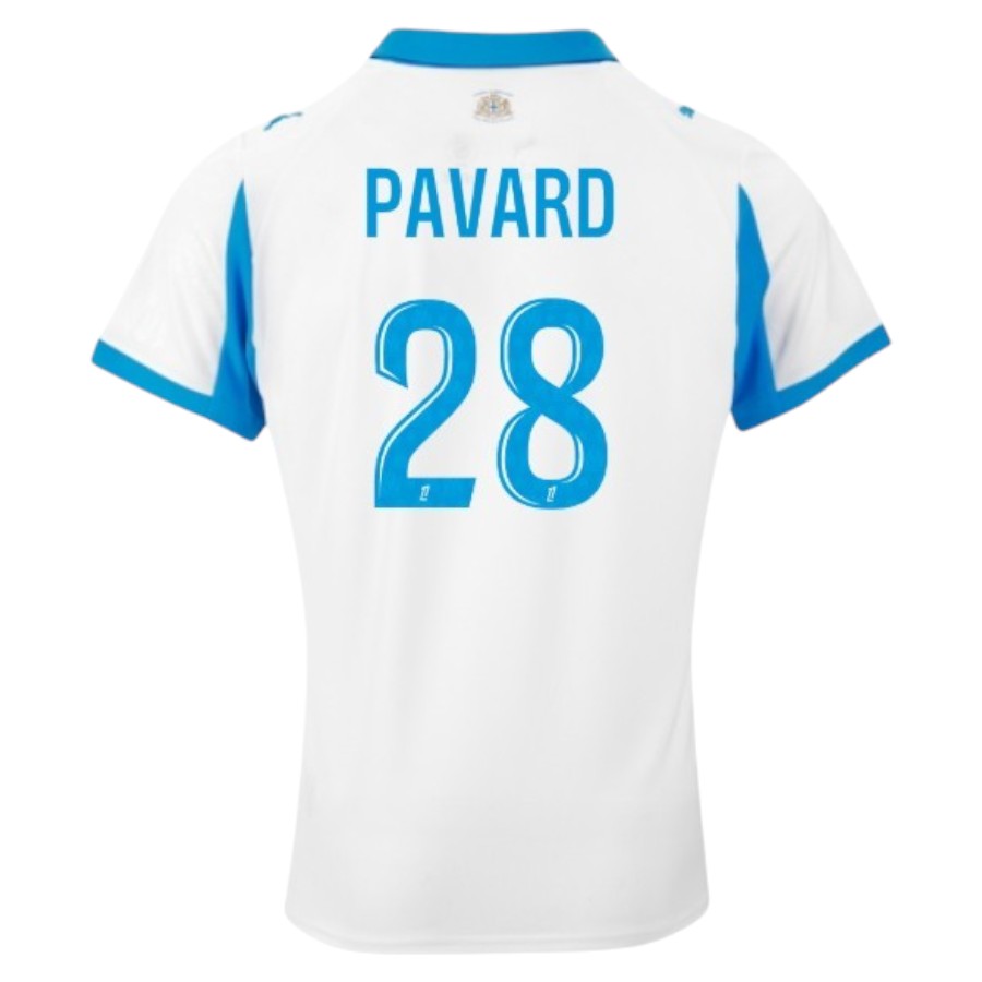 Maillot OM Domicile 2025 2026 Pavard (2)