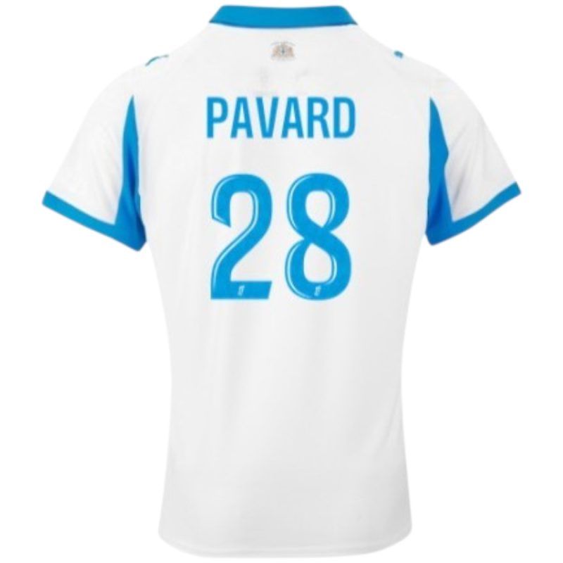 Maillot OM Domicile 2025 2026 Pavard (3) Maillot OM Domicile 2025 2026 Pavard (3)