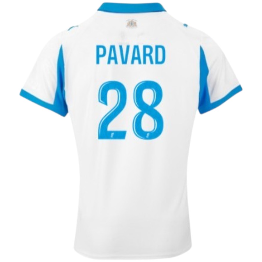Maillot OM Domicile 2025 2026 Pavard (3)