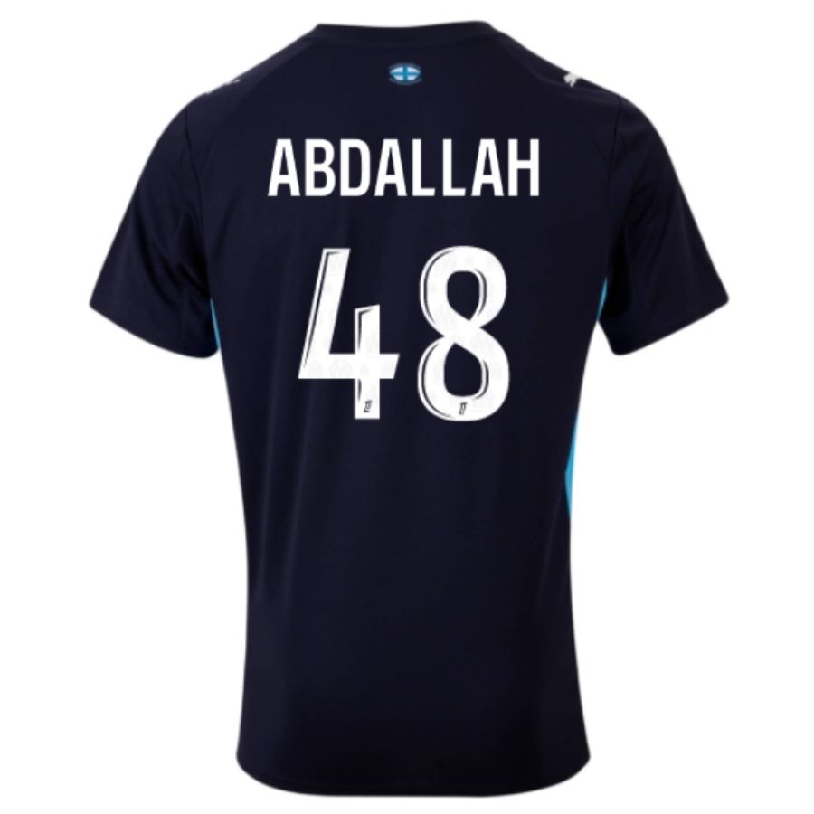 Maillot OM Exterieur 2025 2026 ABDALLAH (2) Maillot OM Exterieur 2025 2026 ABDALLAH (2)
