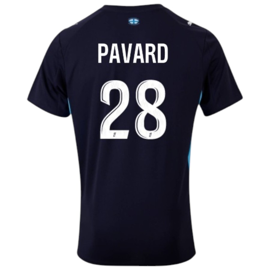 Maillot OM Exterieur 2025 2026 Pavard (3)