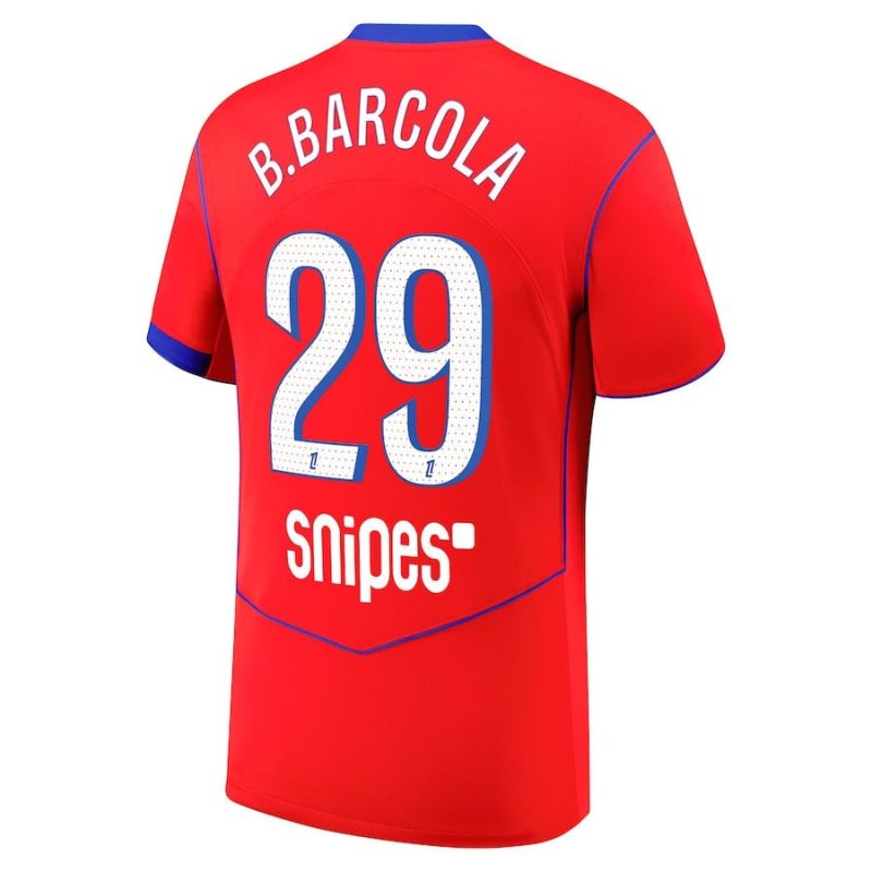 Maillot PSG Third 2025 2026 Barcola (2) Maillot PSG Third 2025 2026 Barcola (2)