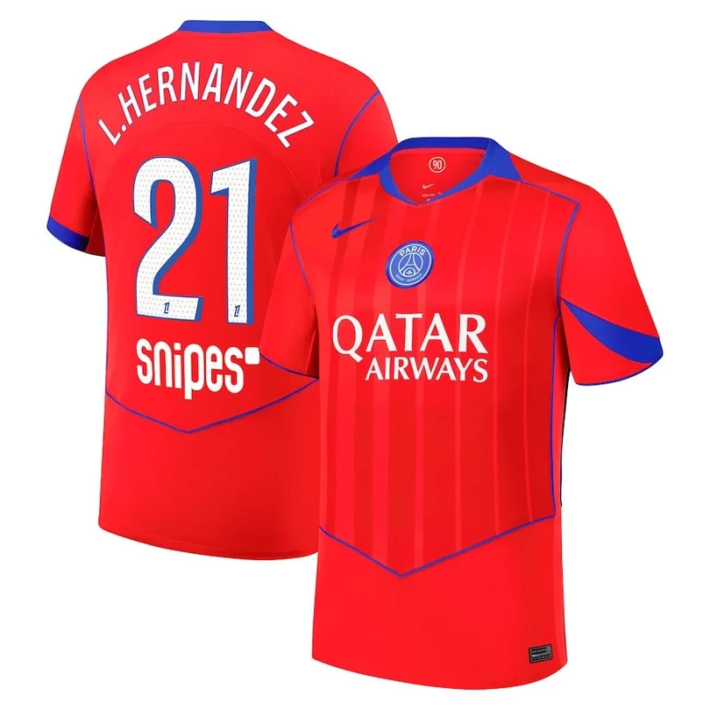Maillot PSG Third 2025 2026 Hernandez (1) Maillot PSG Third 2025 2026 Hernandez (1)