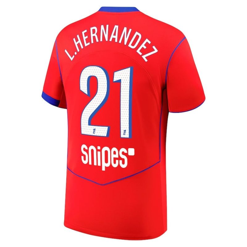 Maillot PSG Third 2025 2026 Hernandez (2) Maillot PSG Third 2025 2026 Hernandez (2)