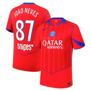 Maillot PSG Third 2025 2026 Joao Neves (1)