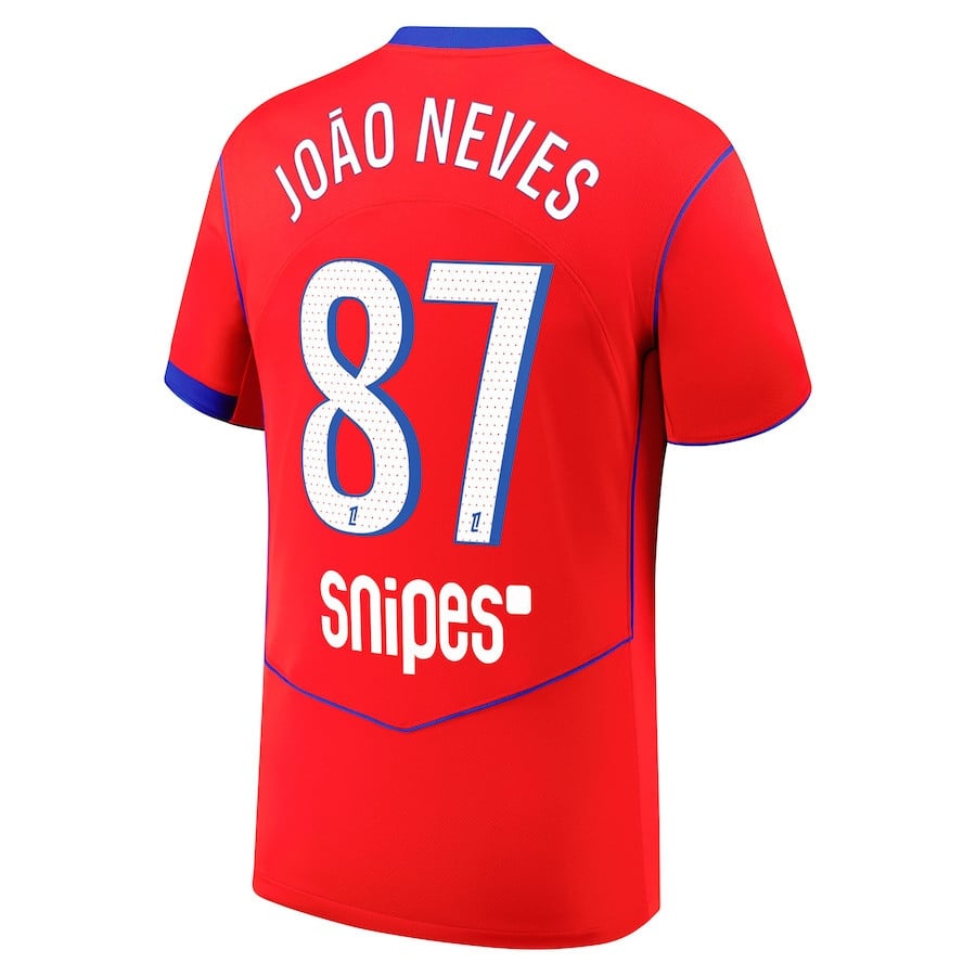 Maillot PSG Third 2025 2026 Joao Neves (2)