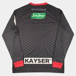 Áo đấu sân khách Palestine CL 2025 2026 màu đen tay dài (2)