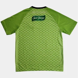 Áo đấu sân khách đội tuyển Palestine CL màu xanh lá cây trẻ em 2025 2026 (2)