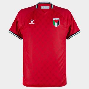 Maillot Palestine Domicile 2024-2025 Kelme Rouge (1)