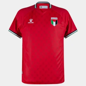 Áo thi đấu sân nhà Palestine 2024-2025 Kelme Red (1)