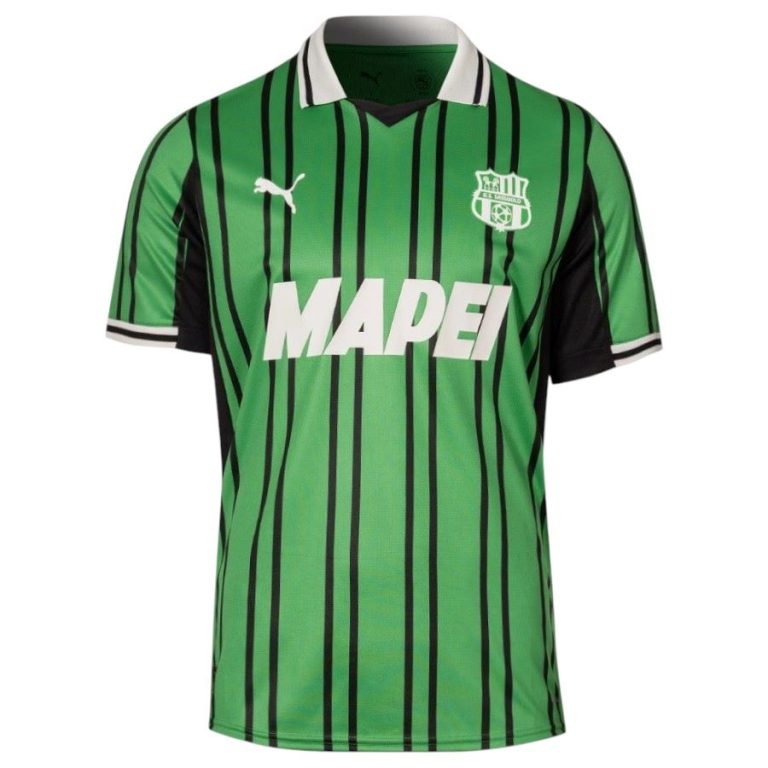Maillot Sassuolo Domicile 2016/2017 - Lirola N°20 - Match Porté - Taille L - Kappa