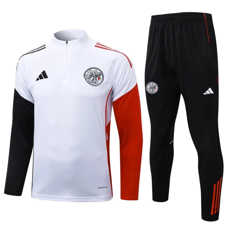 Survetement Ajax Training 2025 2026 Blanc