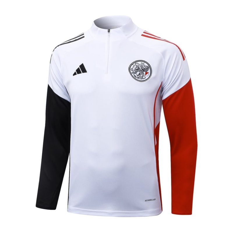 Survetement Ajax Training 2025 2026 Blanc (4) Survetement Ajax Training 2025 2026 Blanc