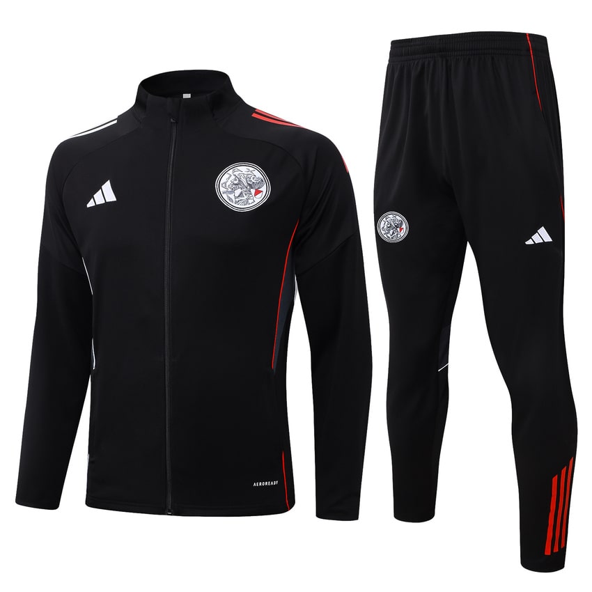 Survetement Ajax Veste 2025 2026 Noir Sombre