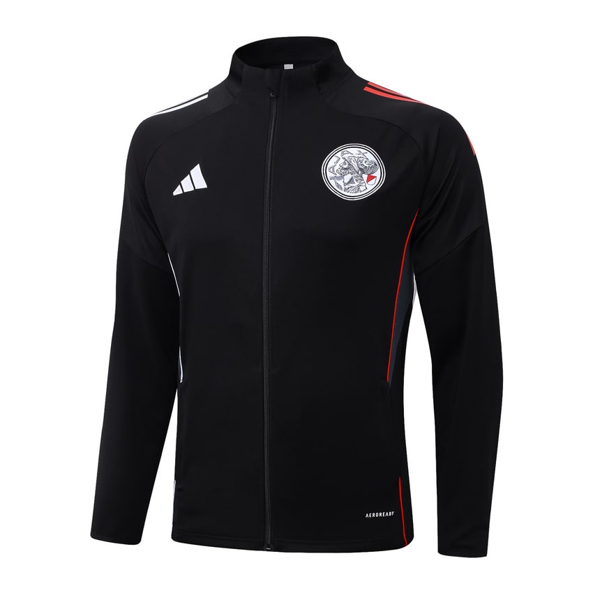 Survetement Ajax Veste 2025 2026 Noir Sombre
