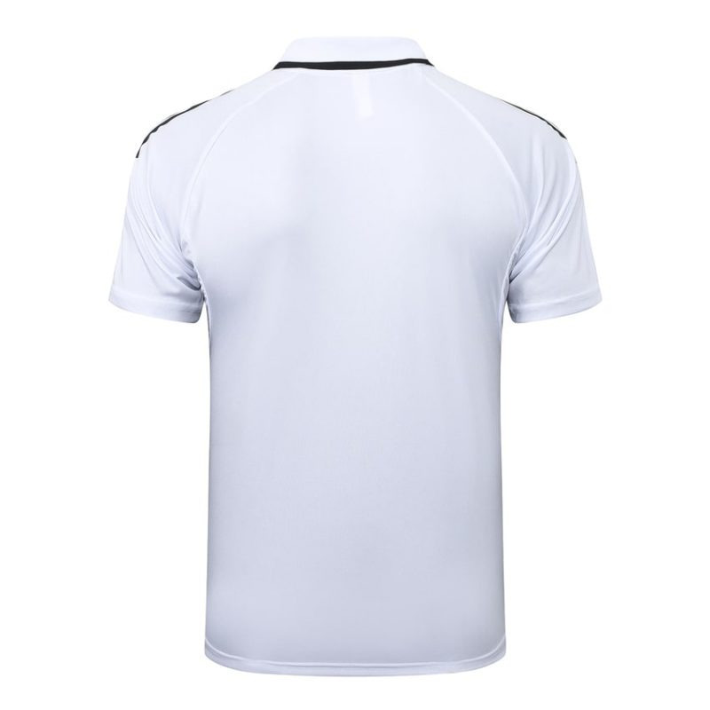 Survetement Allemagne Polo 2025 2026 Blanc Noir (2) Survetement Allemagne Polo 2025 2026 Blanc Noir