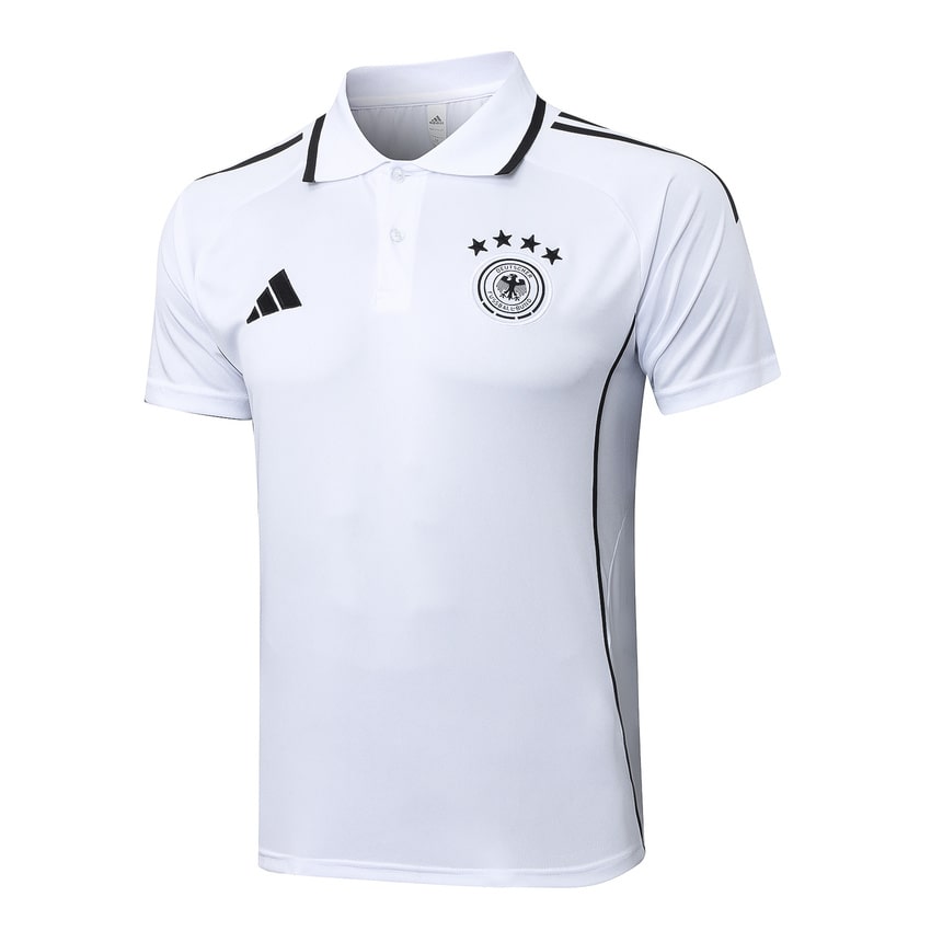 Survetement Allemagne Polo 2025 2026 Blanc Noir