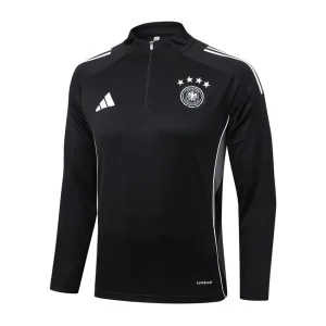 Deutschland Trainingsanzug 2025 2026 Schwarz Weiß