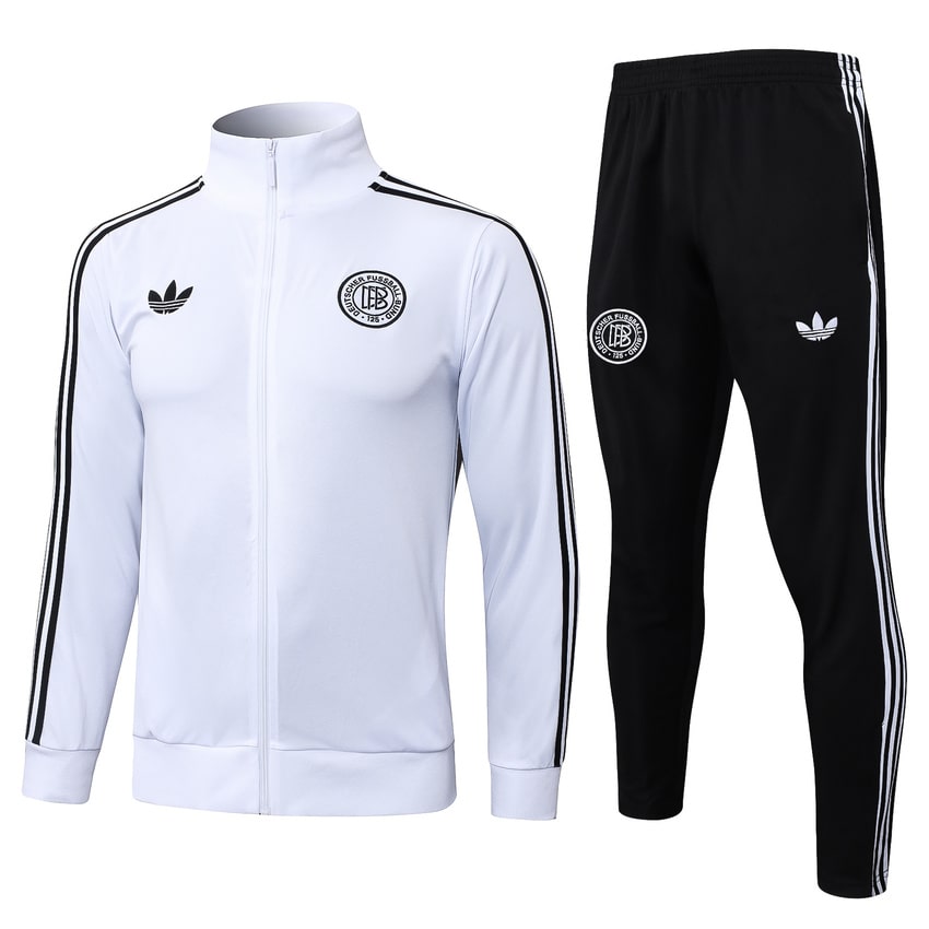 Survetement Allemagne Veste 2025 2026 Blanc