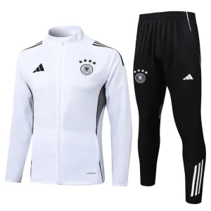 Deutschland Trainingsjacke 2025 2026 Weiß Schwarz