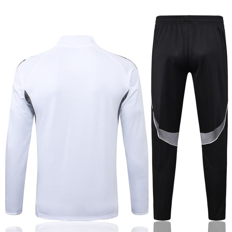 Survetement Allemagne Veste 2025 2026 Blanc Noir (3) Survetement Allemagne Veste 2025 2026 Blanc Noir