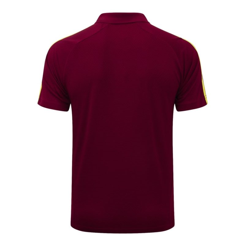 Survetement Arsenal Polo 2025 2026 Rouge Foncé (2) Survetement Arsenal Polo 2025 2026 Rouge Foncé