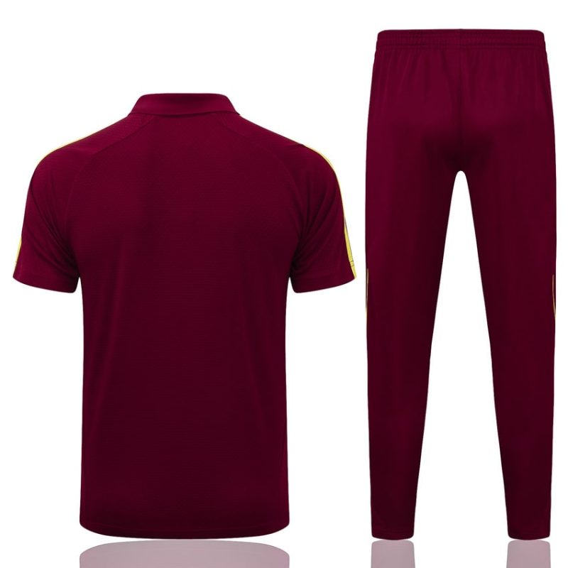 Survetement Arsenal Polo 2025 2026 Rouge Foncé (3) Survetement Arsenal Polo 2025 2026 Rouge Foncé