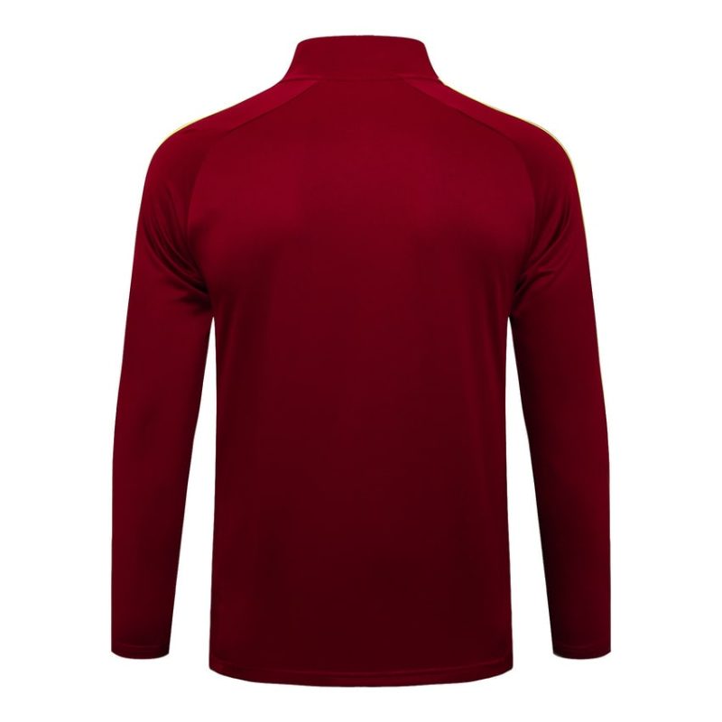Survetement Arsenal Training 2025 2026 Rouge Foncé (2) Survetement Arsenal Training 2025 2026 Rouge Foncé