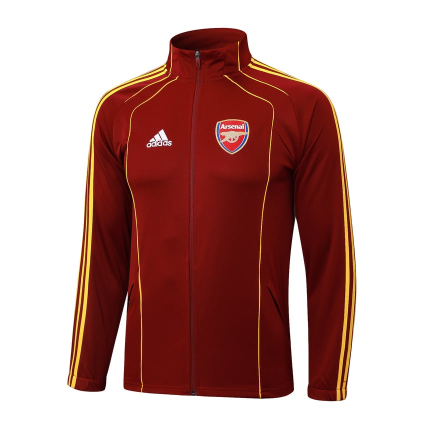 Survetement Arsenal Veste 2025 2026 Rouge Foncé