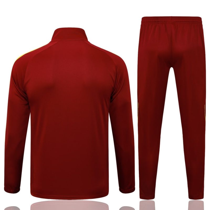 Survetement Arsenal Veste 2025 2026 Rouge Foncé (3) Survetement Arsenal Veste 2025 2026 Rouge Foncé