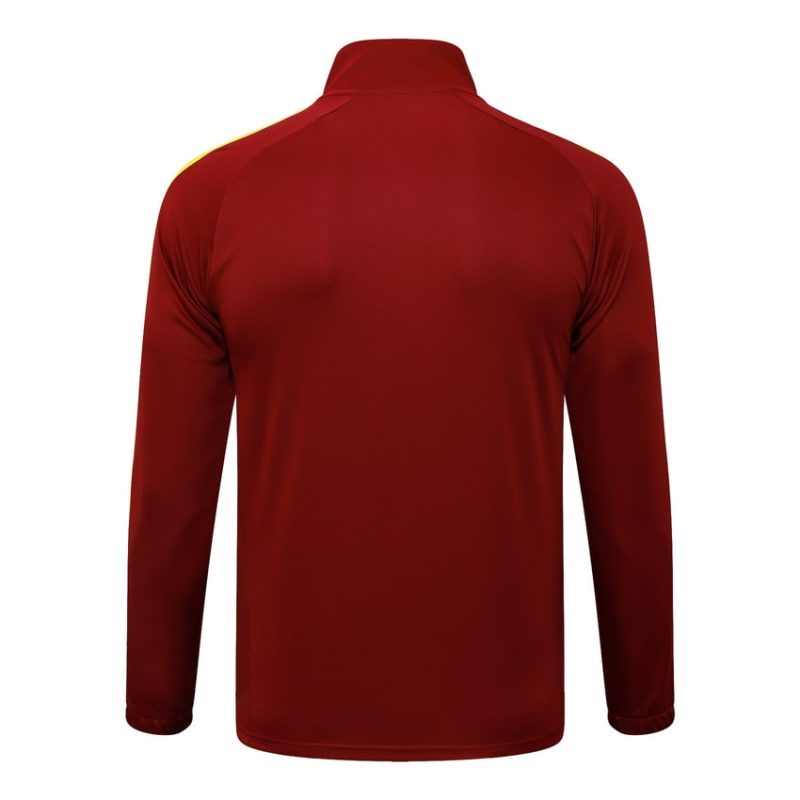 Survetement Arsenal Veste 2025 2026 Rouge Foncé (4) Survetement Arsenal Veste 2025 2026 Rouge Foncé