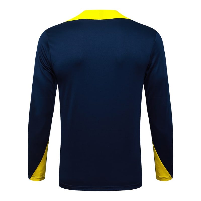 Survetement Atletico Madrid Training 2025 2026 Bleu Jaune (3) Survetement Atletico Madrid Training 2025 2026 Bleu Jaune