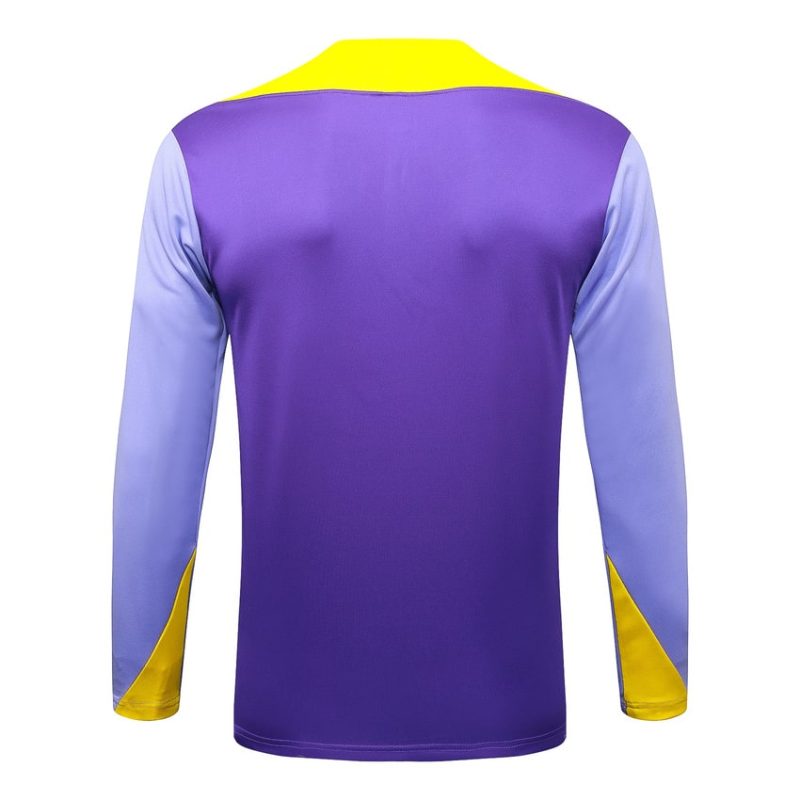 Survetement Atletico Madrid Training 2025 2026 Violet Jaune (2) Survetement Atletico Madrid Training 2025 2026 Violet Jaune