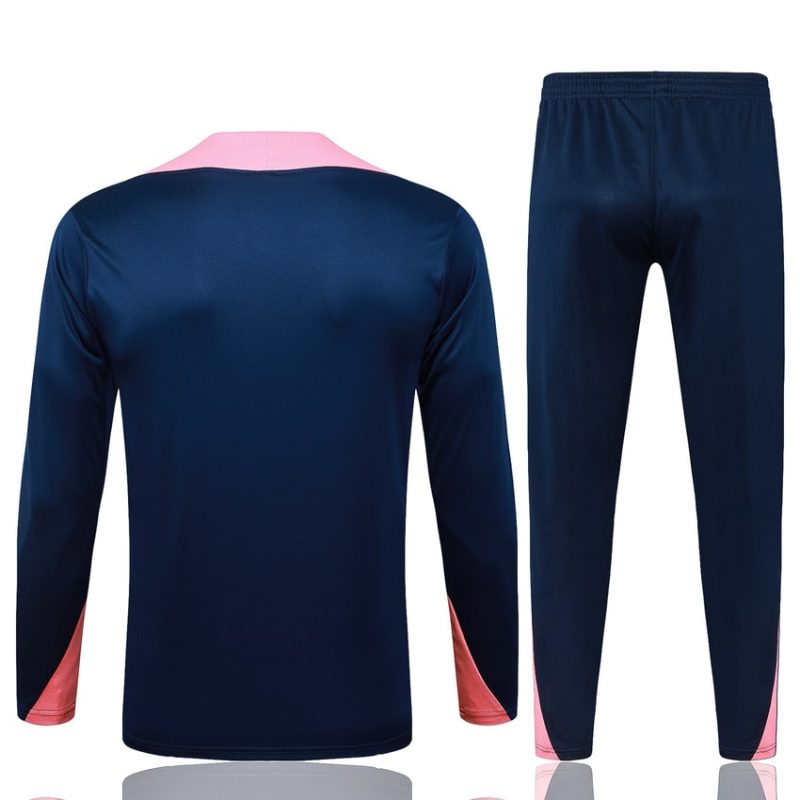 Survetement Barca Training 2025 2026 Bleu Rose (3) Survetement Barca Training 2025 2026 Bleu Rose