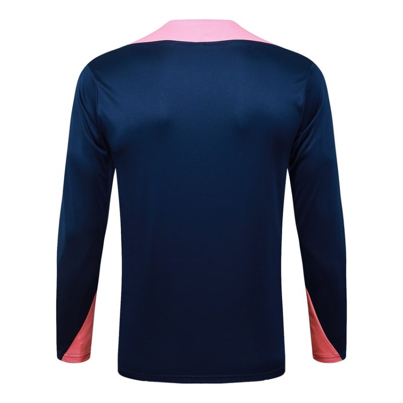 Survetement Barca Training 2025 2026 Bleu Rose (4) Survetement Barca Training 2025 2026 Bleu Rose