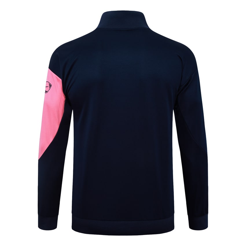 Survetement Barca Veste 2025 2026 Bleu Rose